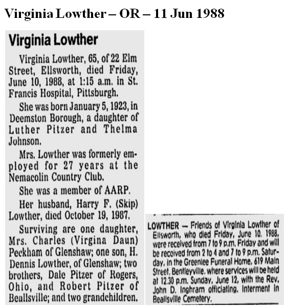 Virginia Lowther